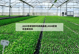 2024年欧洲杯时间表最新,2024欧洲杯百度百科