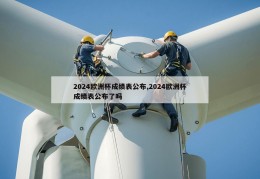 2024欧洲杯成绩表公布,2024欧洲杯成绩表公布了吗