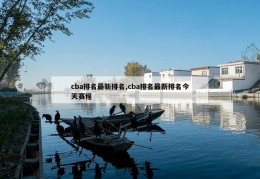 cba排名最新排名,cba排名最新排名今天赛程