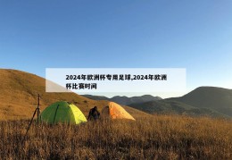 2024年欧洲杯专用足球,2024年欧洲杯比赛时间